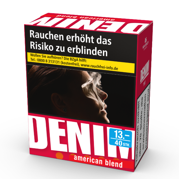 Denim Red XXXL 4 x 40 Zigaretten Denim Red XXXL 4 x 40 Zigaretten